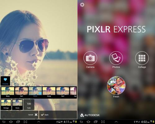 Pixlr Express (App แต่งภาพสุดเก๋) : 