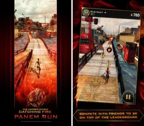 Hunger Games Catching Fire Panem Run (App เกมวิ่ง คล้าย Temple Run) : 