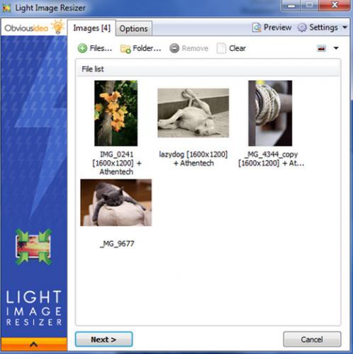 Light Image Resizer (โปรแกรม Light Image ย่อขยายภาพฟรี) : 