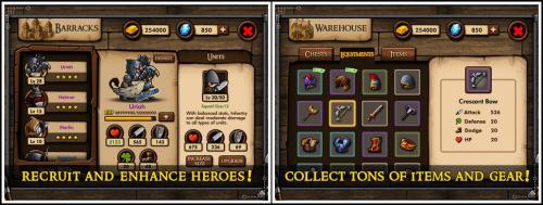 Mini Warriors (App เกมส์วางแผนการรบ) : 