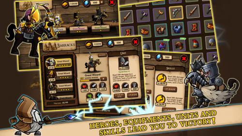 Mini Warriors (App เกมส์วางแผนการรบ) : 