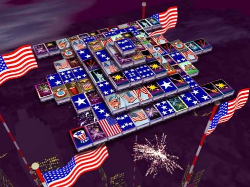 3D Magic Mahjongg Holidays (เกมส์ไพ่นกกระจอก 3 มิติ) : 