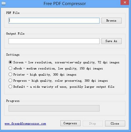 PDF Compressor Free (โปรแกรมบีบไฟล์ PDF ให้เล็กลง) : 