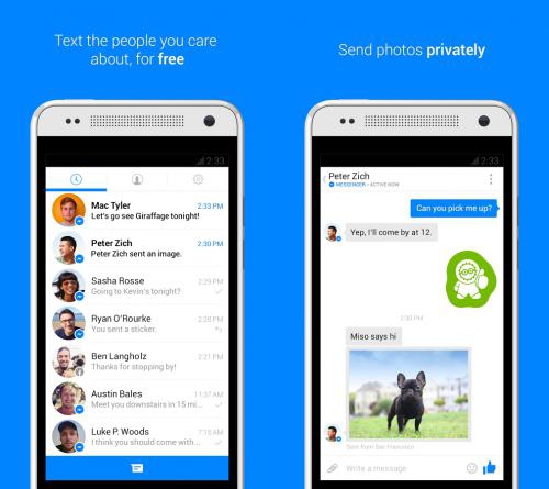 Facebook Messenger (App แชท Facebook บน iOS และ Android) : 
