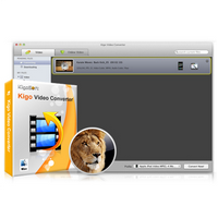 Kigo Video Converter Free for Mac (โปรแกรมแปลงไฟล์วิดีโอ Mac) : 