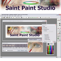 Saint Paint Studio (โปรแกรม Saint Paint Studio แต่งรูป วาดรูป ฟรี)