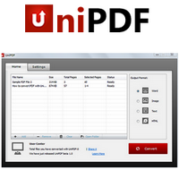 UniPDF Free PDF to Word Converter