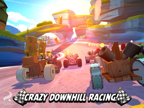 Angry Birds Go (App เกมส์ Angry Birds Go แข่งรถแบบ 3 มิติ) : 