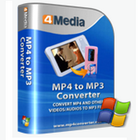 4Media MP4 to MP3 Converter (โปรแกรมแปลงไฟล์ MP4 เป็น MP3) : 