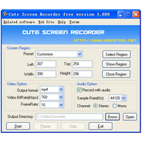 Cute Screen Recorder Free