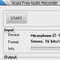 Acala Free Audio Recorder (โปรแกรมบันทึกเสียง ที่จิ๋วแต่แจ๋ว)