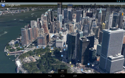 Google Earth (App แผนที่ Google Earth บนมือถือ) : 