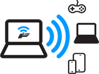 Connectify (โปรแกรม Connectify แปลงโน้ตบุ๊ค ให้เป็น WiFi Hotspot) : 