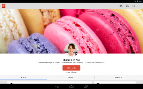 Google+ (App เล่นโซเชียล Google+ บน Android และ iOS) : 