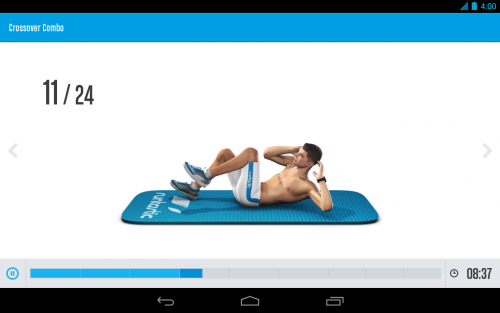 Runtastic Six Pack Abs Workout (App สร้าง Six Pack) : 