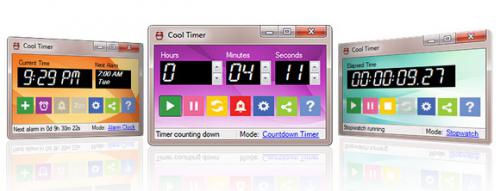 Cool Timer (โปรแกรมนาฬิกาปลุก จับเวลา นับถอยหลัง ฟรี) : 