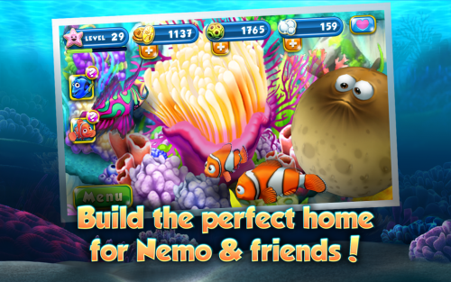 Nemo Reef (App การ์ตูนปลานีโม่) : 