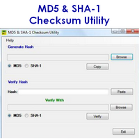 MD5 & SHA Checksum Utility (โปรแกรมตรวจสอบไฟล์เสีย MD5 & SHA Checksum)
