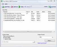 Free M4a to MP3 Converter : 