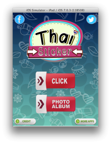Thai Sticker (App แต่งสติ๊กเกอร์ ลายธงชาติ) : 