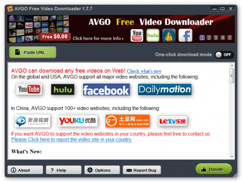 AVGO Free Video Downloader : 