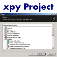 xpy (โปรแกรมปรับแต่ง Windows เปลี่ยน Windows แบบคาดไม่ถึง) : 