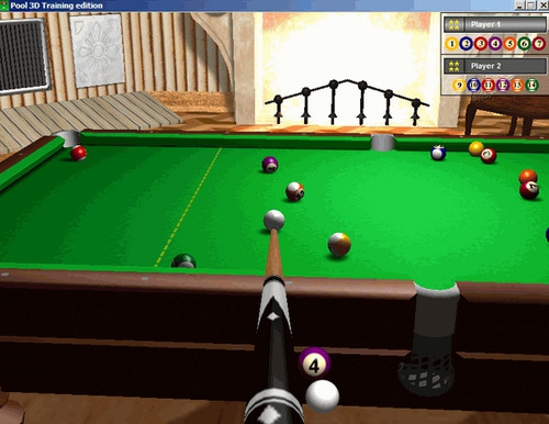 Pool 3D Billiard Simulation (เกมส์สนุ๊กเกอร์บิลเลียด 3 มิติ) : 