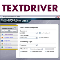 Miraplacid Text Driver