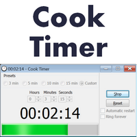 Cook Timer (โปรแกรมจับเวลาทำอาหาร นึ่ง ทอด ย่าง อบ) : 