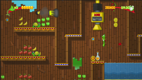 Superfrog HD (เกมส์เจ้าชายกบ Superfrog ในรูปแบบ HD) : 
