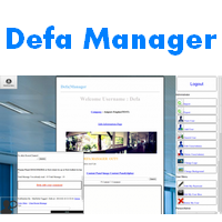 Defa Manager (โปรแกรม Defa Manager บริหารงานบริษัท) : 