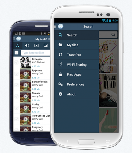 FrostWire for Mobile (App แชร์ไฟล์ แชร์รูป แชร์เพลง โหลดบิท) : 