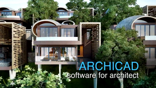 ArchiCAD17 (โปรแกรมออกแบบอาคาร ด้วยเทคโนโลยี BIM) : 