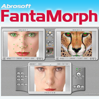 Abrosoft FantaMorph (โปรแกรมเปลี่ยนภาพ ด้วยคอมพิวเตอร์) : 