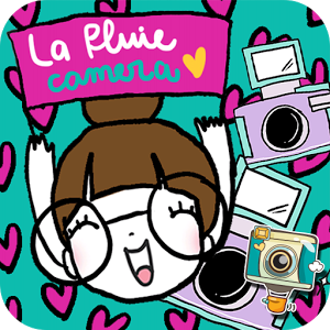 La Pluie Camera (App แปะแสตมป์ตัวการ์ตูน) : 