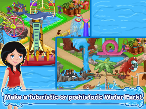 Water Park (App เกมส์จัดสวนน้ำ) : 