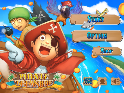 Pirate Treasure (เกมส์ Pirate Treasure โจรสลัด) : 