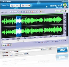 Free MP3 Cutter (โปรแกรม Free MP3 Cutter ตัดต่อเพลง) : 