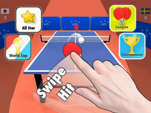 Table Tennis 3D (App เกมส์ตีปิงปอง) : 