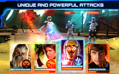Star Wars Assault Team (App เกมส์ Star Wars) : 