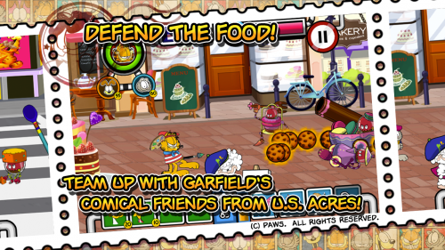 Garfield Defense 2 (App เกมส์การ์ฟิลด์) : 