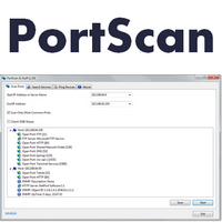 PortScan Portable (โปรแกรมค้นหา Port ที่เปิด หาช่องโหว่ระบบ)