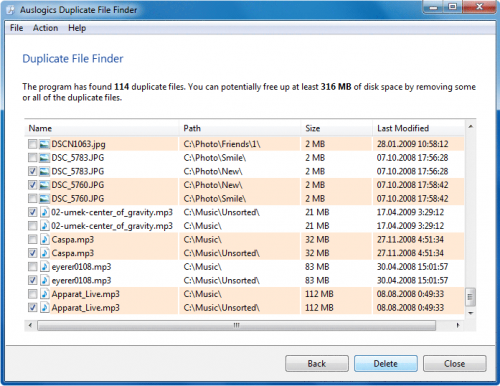 Auslogics Duplicate File Finder (โปรแกรมค้นหาไฟล์ โฟลเดอร์ที่ซ้ำกัน ในเครื่องเรา) : 