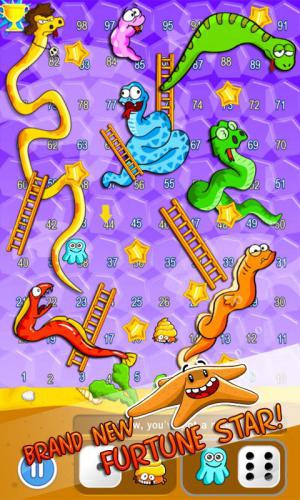 Snakes Ladders Aquarium (App เกมส์งูไต่บันได) : 