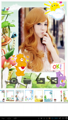 Photo Frame Cute (App กรอบรูปน่ารัก สไตล์เกาหลี) : 