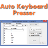 Auto Keyboard Presser (โปรแกรม Auto Keyboard กดปุ่มอัตโนมัติฟรี) : 