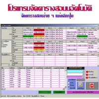 Automatic Timetable Management (โปรแกรมจัดตารางสอนอัตโนมัติ) : 
