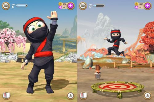 Clumsy Ninja (App เกมส์ฝึกนินจา) : 