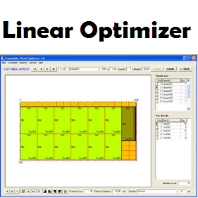 Linear Optimizer (โปรแกรม Linear Optimizer คำนวณการตัดชิ้นงาน 1 มิติ) : 