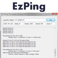EzPing Portable (โปรแกรม Ping Network และ IP ฟรี) : 